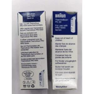 브라운 체온계 필터 PC20 2박스 40EA/정품필터