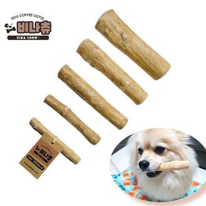 100%커피나무 강아지 이갈이 우드스틱 개껌 스트레스해소
