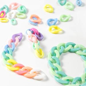 [율아트] 아크릴 체인비즈 마스크 줄 마스크 스트랩 만들기 비즈공예 재료