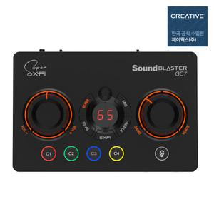 크리에이티브 사운드 블라스터 GC7 외장형 사운드카드