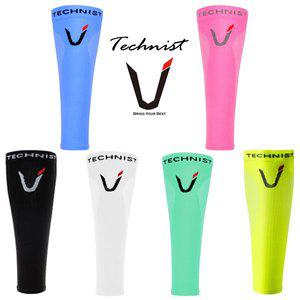 [테크니스트] 배드민턴 스포츠 종아리 슬리브 블랙 화이트 핑크 TA-184BK TA-185WH 운동 축구