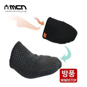 [MCN] 방풍기모 토워머 블랙 발가락덧신