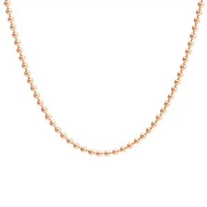 [비앤비골드] 14K/18K 심플 1.2mm 볼 체인목걸이 NPN25337