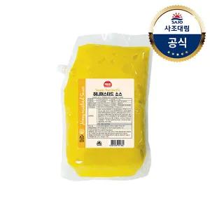 허니머스터드 소스 2kg x1개