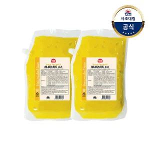 허니머스터드 소스 2kg x2개
