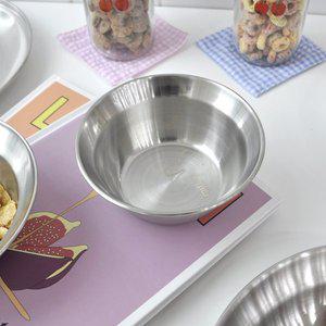 [키친유]미피 국산 스텐304 밥그릇 작은 미니 밥공기 공기 대접 국그릇 주발 그릇 캠핑 식당 업소용 식기