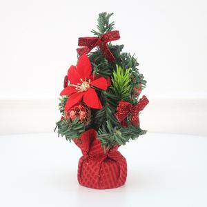 테이블 트리 (레드) 20cm 크리스마스 연말 파티 소품