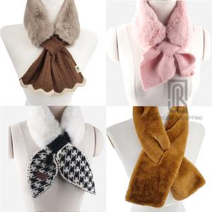 겨울 여성 퍼 머플러 쁘띠 털 목도리 페이크퍼 에코퍼 밍크퍼