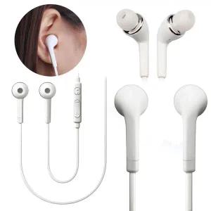 유선 이어폰 커널형 통화+볼륨조절 3.5mm 갤럭시 호환 J5
