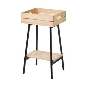 [롯데백화점]이케아 이케아 VANILJSTANG 바닐리스통 화분스탠드55cm/협탁/사이드테이블