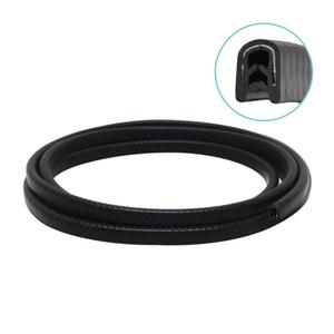 5M 국산 고무 패킹 뱀띠 전선 보호 몰딩 자동차 도어 가드 절단