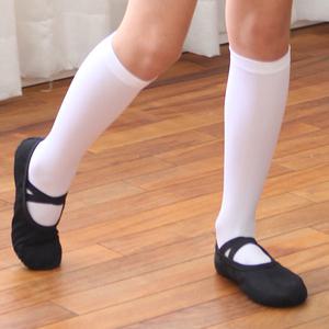 국산 무릎 발레양말(화이트) 유아발레타이즈