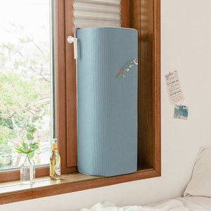 [라이크홈]삼성윈도우핏 항균 줄누빔 밴딩 창문형 에어컨커버 3Colors