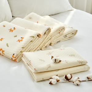 논슬립 오가닉 무형광 순면 생리방수패드