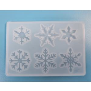 레진 공예 아트 재료 눈꽃 결정 레진 실리콘 몰드 