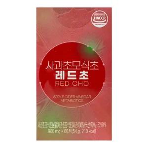 사과초모식초 레드초 애플사이다비니거 900mg x 60정 애사비 메타바이오틱스 유산균 / 써클