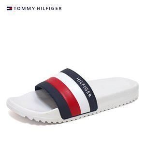 [타미힐피거](250/290/300mm)타미힐피거 로지 슬라이드 슬리퍼 신발 ROZI-WHS