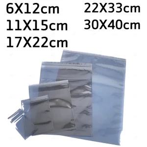 정전기 방지 봉투 정전비닐 양면 코팅 제전봉투 정전기 차단 필름 지퍼백형 사이즈별