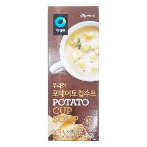 청정원 우리쌀 포테이토 컵수프(20g X 3개입) 60g