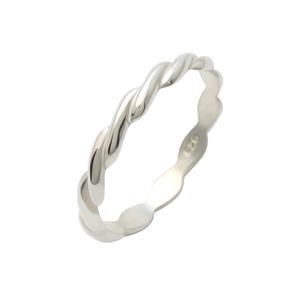 [라울스톤] 925 SILVER 여자 패션 레이어드 심플 데일리 우정 마디 은 반지