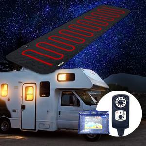 고주파 DC 12V 캠핑 차박 용품 탄소 온열매트 전기 트렁크 매트 전기장판 1인용