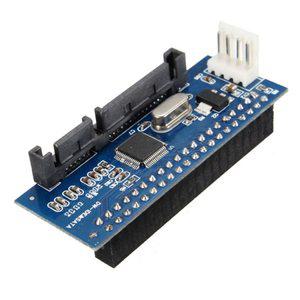 SATA IDE 어댑터 40 핀 IDE-SATA 커넥터 3.5 HDD 하드 디스크 컨버터 7Pin-SATA 데이터 케이블 포함