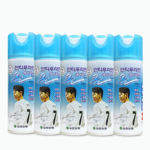 유한 안티푸라민 쿨 에어파스 220ml×5통 운동전후