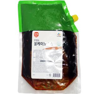 CJ 이츠웰 볼케이노소스 2kg×5개 /냉장포장/