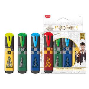 마패드 해리포터 형광펜 4색 세트 하이라이터 필기도구