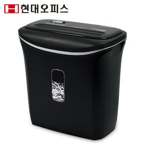 [현대오피스] 소형 문서세단기 PK-503X +오일 1회 최대 6매 파지함 11L 가정용 종이파쇄기 문서세절기