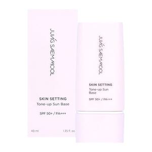 정샘물 스킨 세팅 톤업 선 베이스 40ml 메이컵베이스 톤업크림