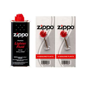 미국 정품 지포라이터 오일(133ml)1개+부싯돌2개 (총3개) 지포라이타 소모품 세트 정품 오일 돌