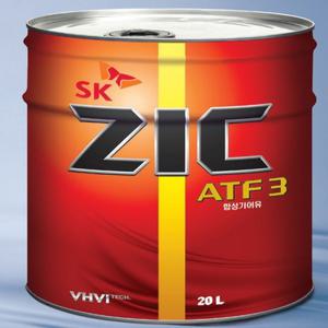 SK/ZIC/지크/ATF 3/ATF Multi/합성기어유/4단/8단/자동변속기유/파워스티어링/유압장치/압축기/20리터