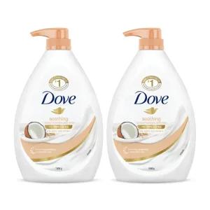 도브 수딩 코코넛 오트 바디워시 1L 2개