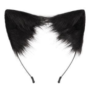 헤어 올림 묶음 머리 끈 띠 집게 핀 곱창 밴드 고무줄 액세서리 코사지 늑대 여우 귀 꼬리 조절 벨트 동물