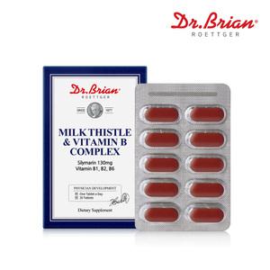 간에좋은 실리마린밀크씨슬 닥터브라이언 sat 밀크씨슬 앤 비타민 비 콤플렉스