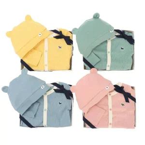 갤러리아 (25FW/예쁜아기옷/출산/백일/돌/세트/생일)모달골지컬러바디수트SET