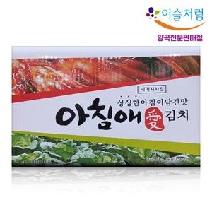 맛있다! 아침애김치 수입산 포기김치 10kg 배추 중국산