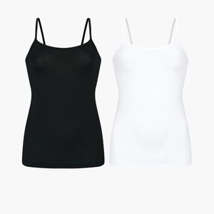 BYC 2R1819 쿨스판 일체형 내장 몰드 브라캡 끈런닝 끈나시