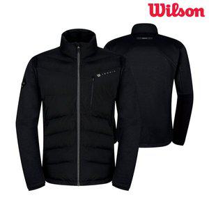 [윌슨] 하이브리드 점퍼 7873 블랙 겨울 패딩자켓