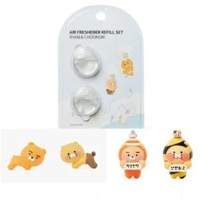 카카오 모니터 방향제리필 네비위 방향제리필 라이언 춘식이