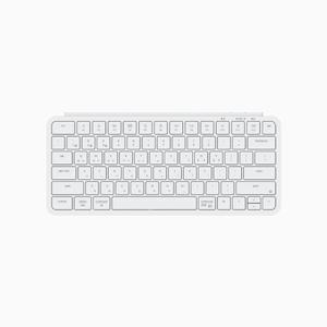 키크론 B1 쉘 화이트 4in1 블루투스 무선 슬림 미니 키보드 펜타그래프