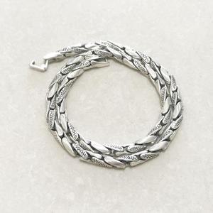 드래곤 6mm 은목걸이 도톰한 아들 딸 생일선물 순은