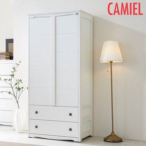 [태윤인터내셔널][까미엘]고급 화이트 도장 900 투서랍 성인 장롱(PR_YT0125)