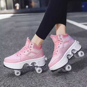 스케이트 신발 달린신발 상품 바퀴 달린 LED 힐리스 휠리스