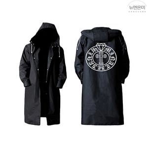 뉴엔온미 우비 고급 비옷 라이더 여행 배달 판초 우의 AC113