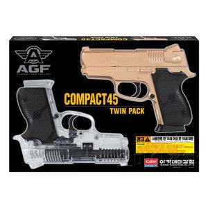 콤팩트 45 트윈팩 비비탄총/권총 (17242)