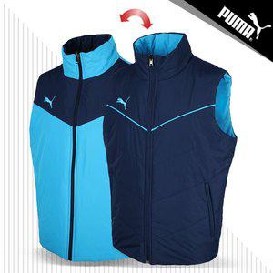 [아디다스]푸마 KK 인디비주얼라이즈 리버시블 패딩 베스트 93271202 네이비블루_신