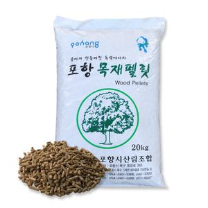 포항 목재 펠렛 20kg 우드펠릿