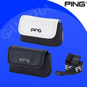 [핑] 여성 웨빙 힙색 골프공 지갑 핸드폰 볼파우치 허리가방